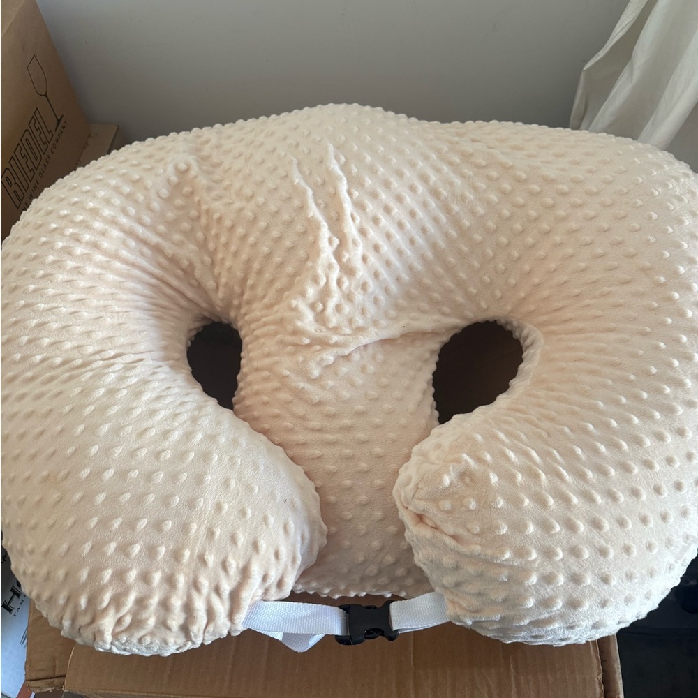 Soft Cream BabyNursing Pillow